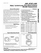 DataSheet MAX1482 pdf